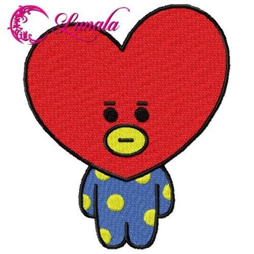 BT21 TATA グッズ Comprar Matriz de bordado - BT21 - Tata - R$10,00