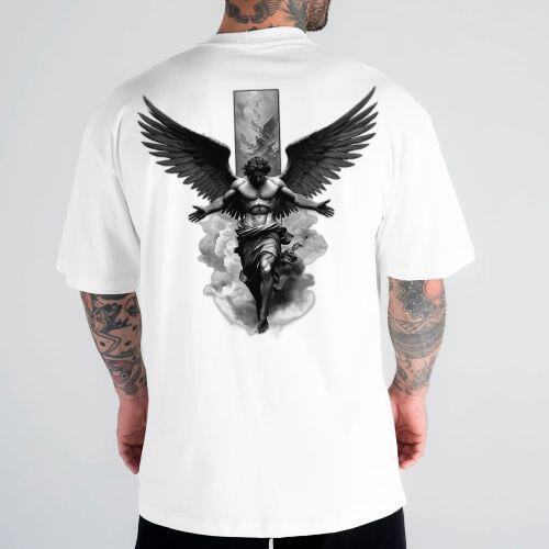 Camiseta Oversized Heavy Angel Wings