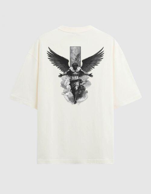 Camiseta Oversized Heavy Angel Wings