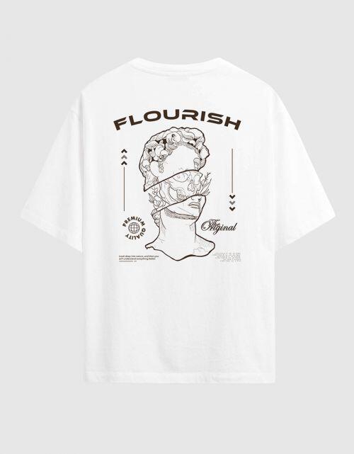 Camiseta Oversized Heavy Flourish