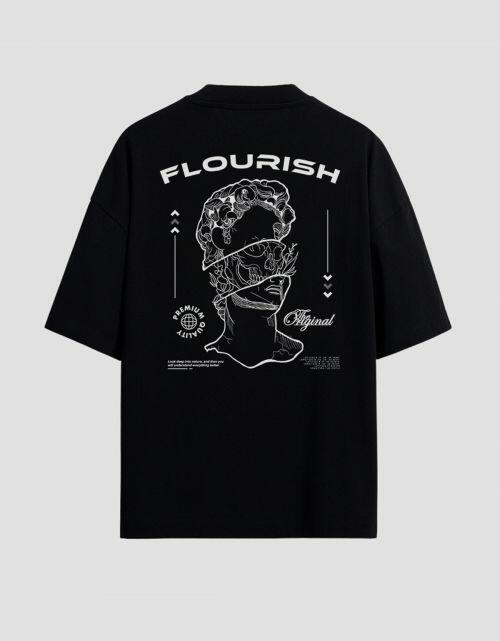 Camiseta Oversized Heavy Flourish