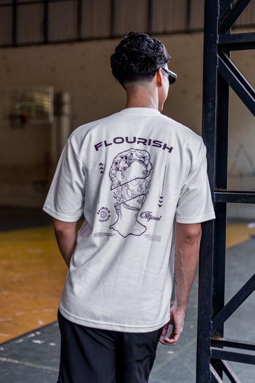 Camiseta Oversized Heavy Flourish
