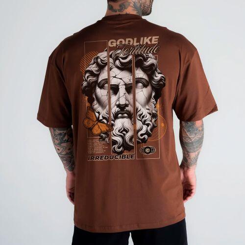Camiseta Oversized Heavy Viking Godlike
