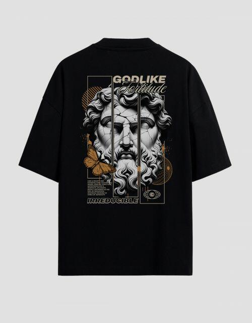 Camiseta Oversized Heavy Viking Godlike
