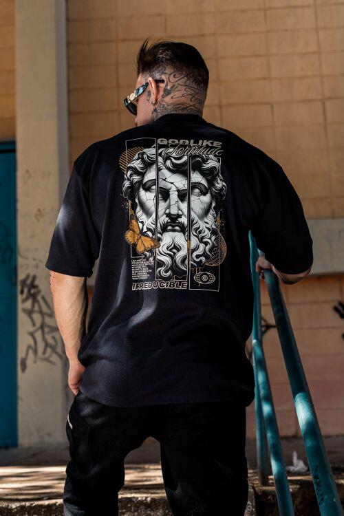 Camiseta Oversized Heavy Viking Godlike