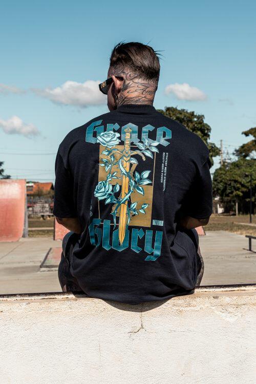 Camiseta Oversized Heavy Grace Glory