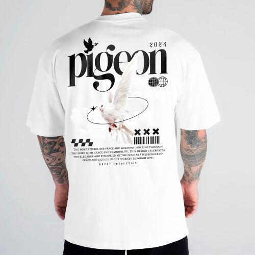 Camiseta Oversized Heavy Pigeon