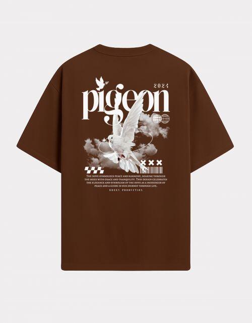 Camiseta Oversized Heavy Pigeon