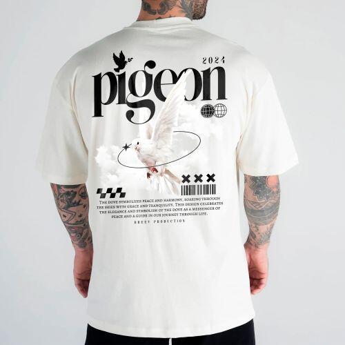 Camiseta Oversized Heavy Pigeon