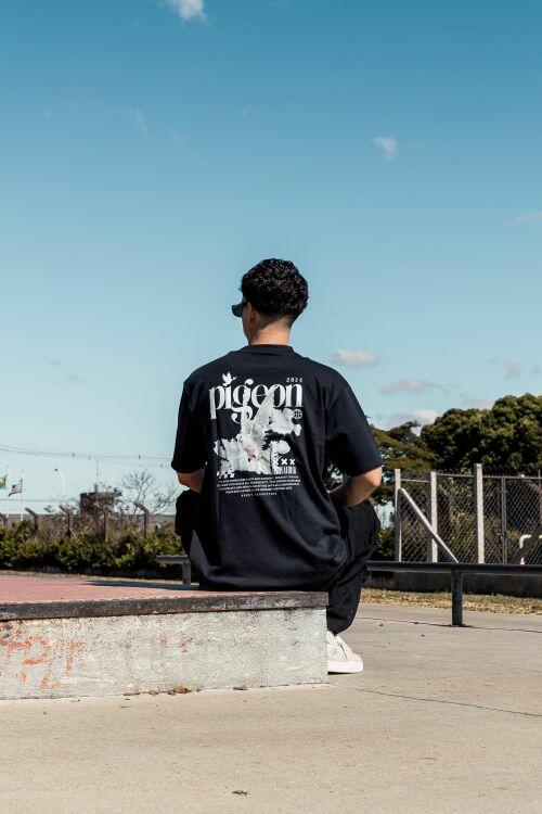Camiseta Oversized Heavy Pigeon