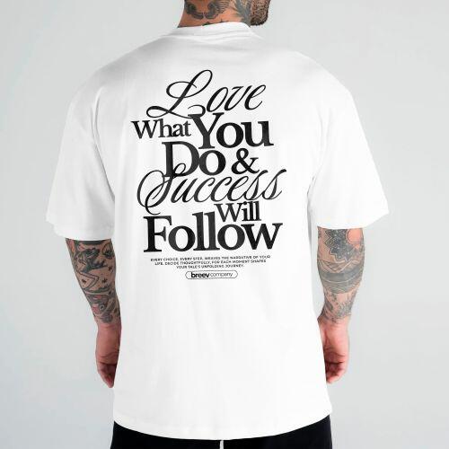 Camiseta Oversized Heavy Love Follow