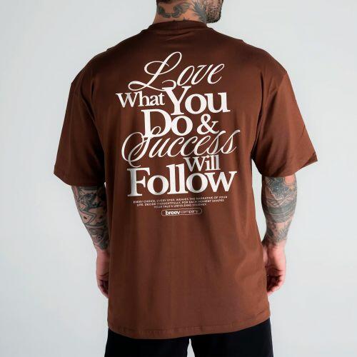 Camiseta Oversized Heavy Love Follow