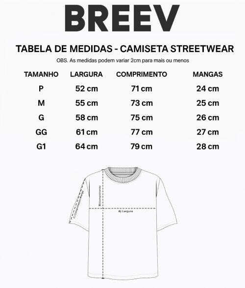 Camiseta Oversized Heavy Breev Lisa