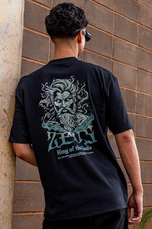 Camiseta Oversized Heavy Zeus Greek