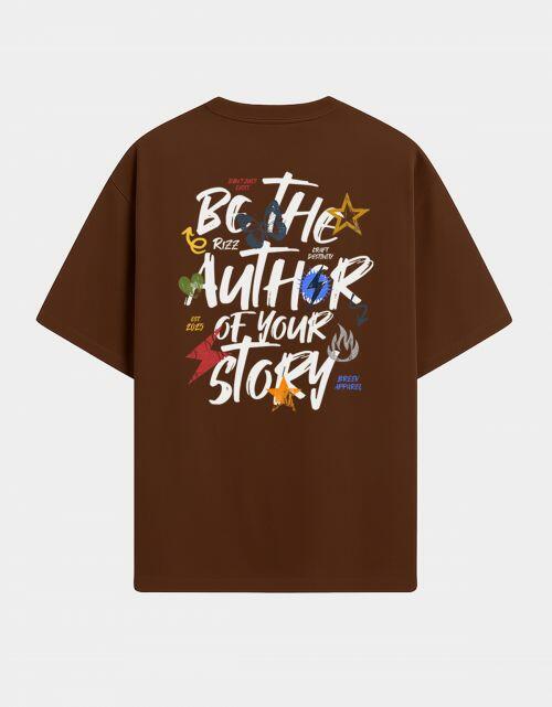 Camiseta Oversized Heavy Author Story