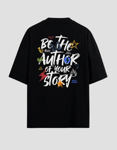 Camiseta Oversized Heavy Author Story