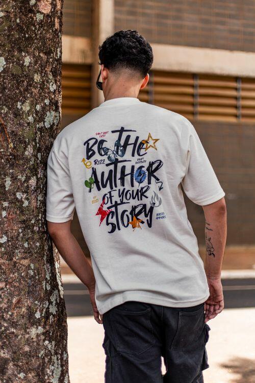 Camiseta Oversized Heavy Author Story