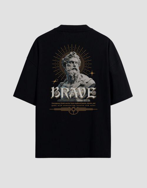 Camiseta Oversized Heavy Brave