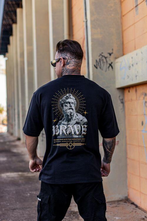 Camiseta Oversized Heavy Brave