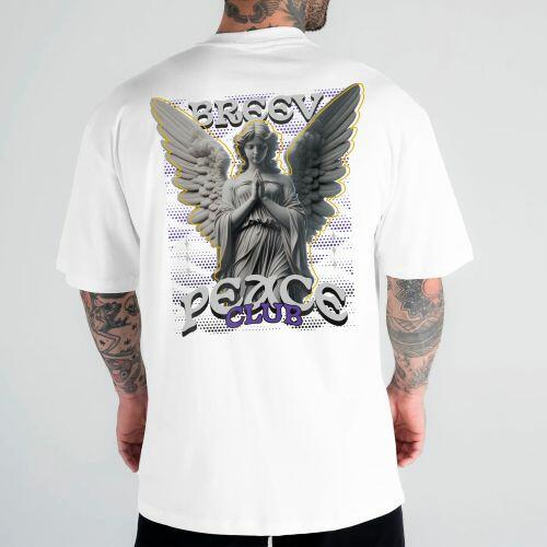 Camiseta Oversized Heavy Angel Peace