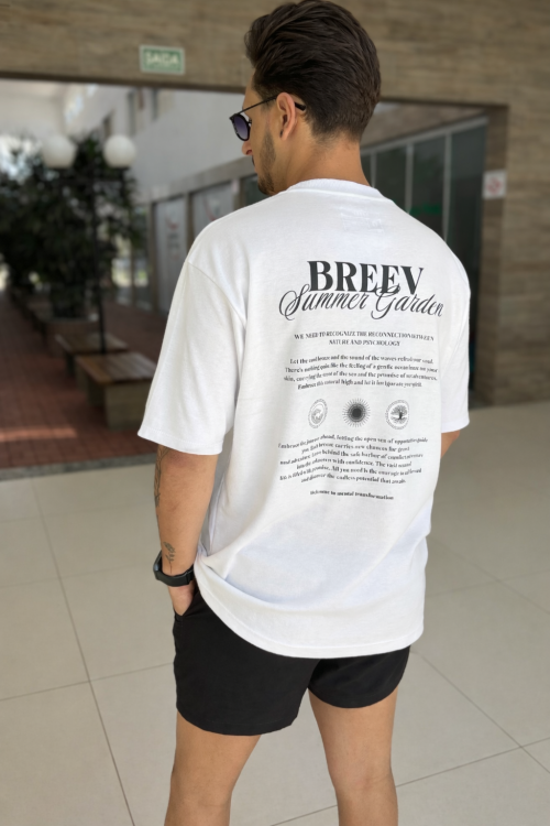 Camiseta Oversized Heavy Summer Garden