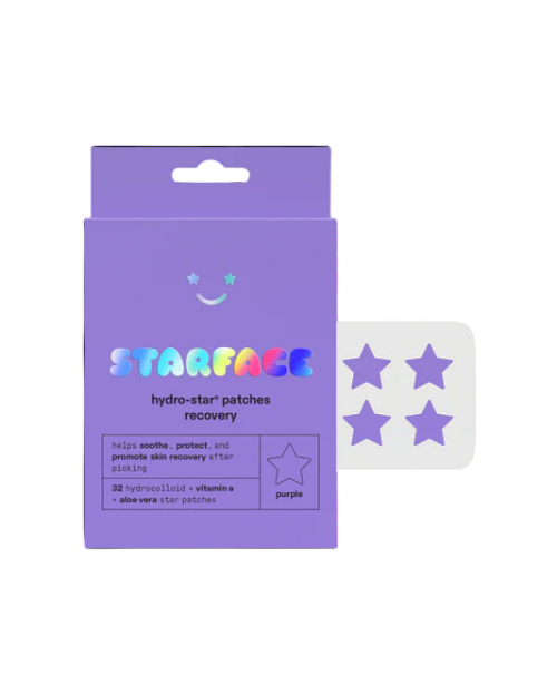 STARFACE - HYDRO STAR PATCHES PURPLE PACK 32 STARS