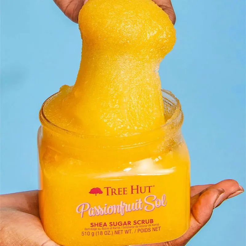 TREE HUT - SHEA SUGAR BODY SCRUB PASSION FRUIT