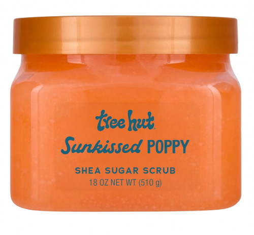 TREE HUT - SHEA SUGAR BODY SCRUB SUNKISSED POPPY