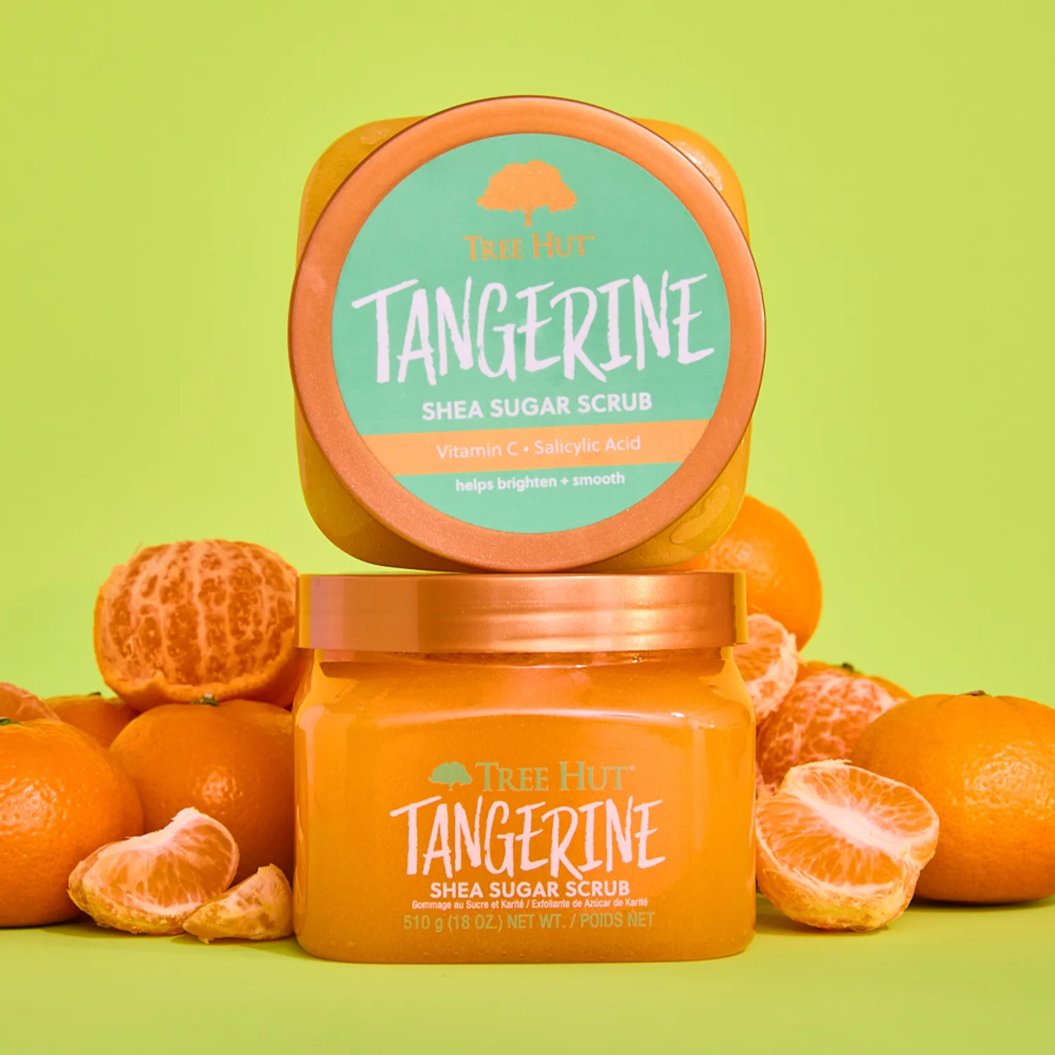 TREE HUT - SHEA SUGAR BODY SCRUB TANGERINE