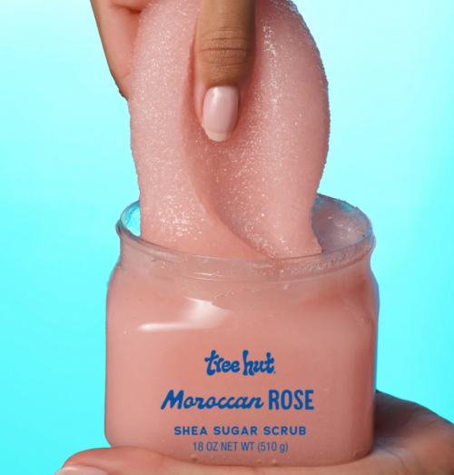 TREE HUT - SHEA SUGAR BODY SCRUB MOROCCAN ROSE