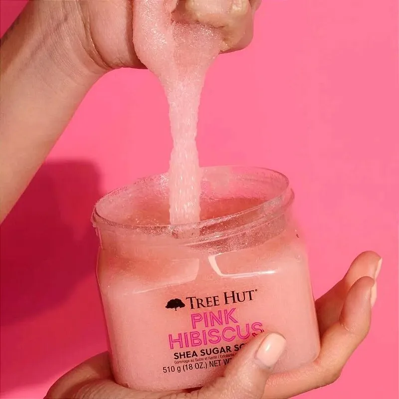 TREE HUT - SHEA SUGAR BODY SCRUB PINK HIBISCUS