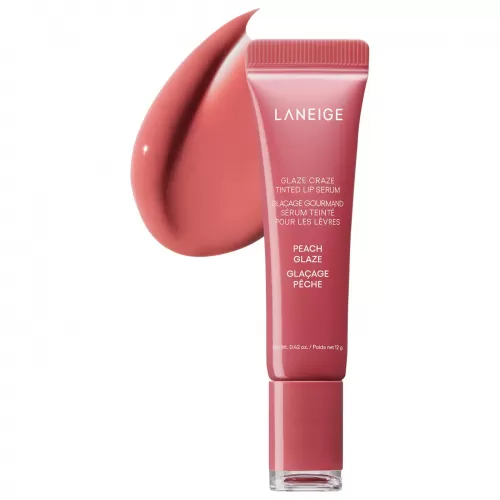 LANEIGE - GLAZE CRAZE TINTED POLYPEPTIDE LIP SERUM PEACH GLAZE