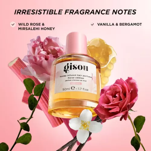 GISOU - MINI WILD ROSE HONEY INFUSED HAIR PERFUME- 15ML