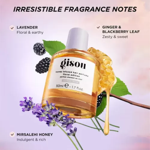 GISOU - MINI LAVENDER BERRY HONEY INFUSED HAIR PERFUME- 50ML