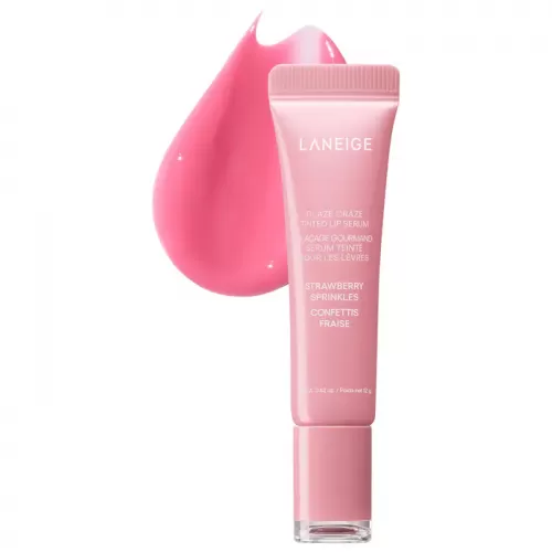 LANEIGE - LANEIGE - GLAZE CRAZE TINTED POLYPEPTIDE LIP SERUM STRAWBERRY SPRINKLES