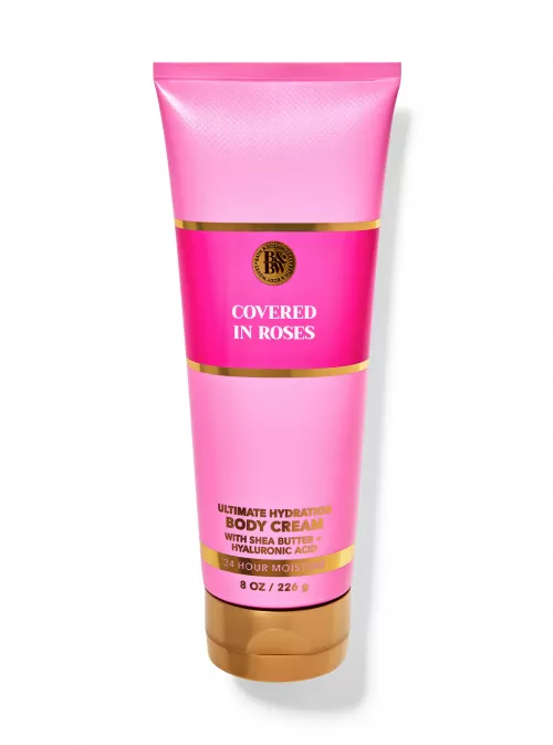 BATH & BODY WORKS - BODY CREAM COVERED IN ROSES