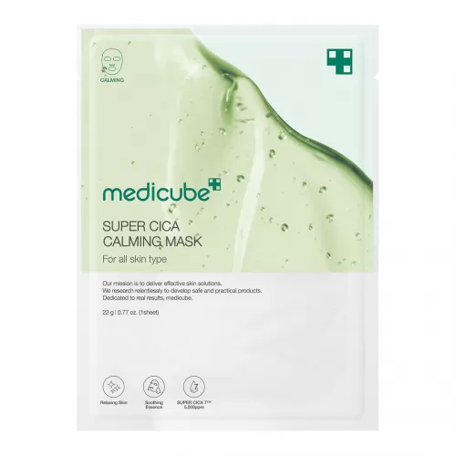 MEDICUBE - SUPER CICA CALMING MASK