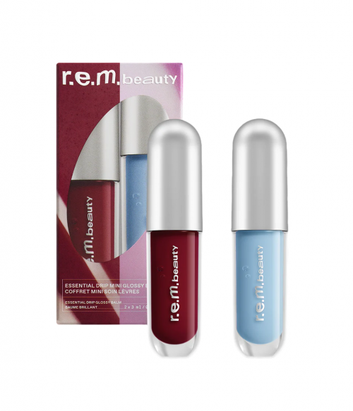 R.E.M BEAUTY - MINI ESSENTIAL DRIP GLOSSY BALM DUO
