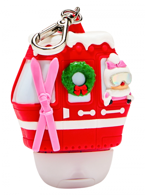 BATH & BODY WORKS - MRS. CLAUS SKI GONDOLA POCKETBAC HOLDER