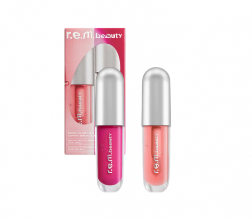 R.E.M BEAUTY - MINI ESSENTIAL DRIP GLOSSY BALM DUO