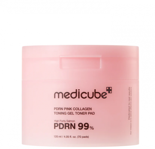 MEDICUBE  - PDRN PINK COLLAGEN TONING GEL TONER PAD