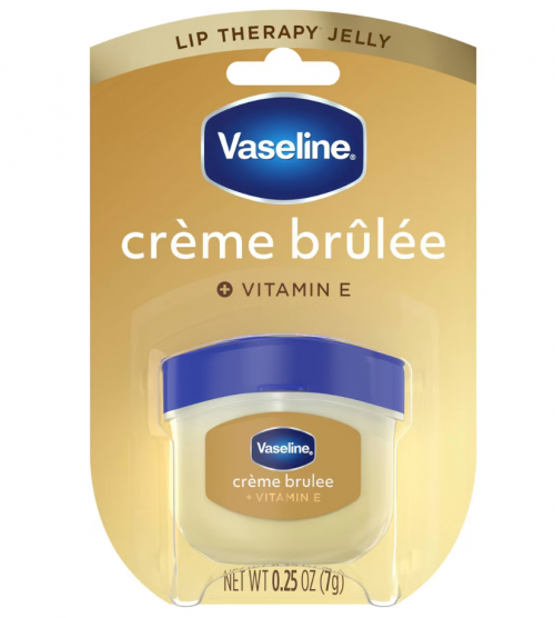 VASELINE- CREME BRULEE CUTIE LIP BALM - .25OZ