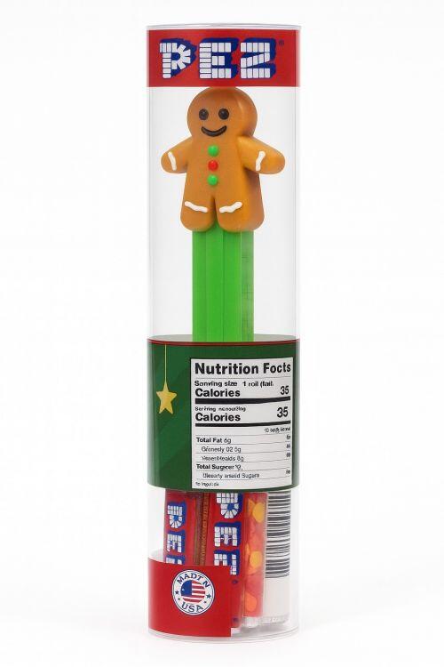 PEZ HOLIDAY REINDEER CANDY DISPENSER ? HOLIDAY EDITION WITH CANDY REFILLS