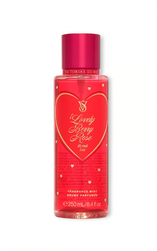 VICTORIA'S SECRET- LOVELY BERRY ROSE FRAGRANCE MIST