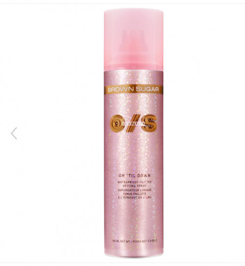 ONE/SIZE - ON 'TIL DAWN WATERPROOF GLITTER SETTING SPRAY - BROWN SUGAR