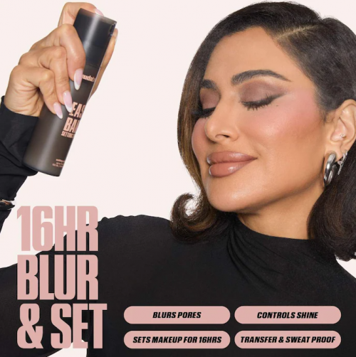 HUDA BEAUTY- EASY BAKE BLURRING SETTING SPRAY WITH 16-HOUR WEAR