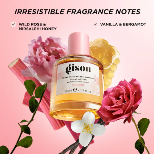 GISOU- WILD ROSE HONEY INFUSED HAIR PERFUME- 50ML