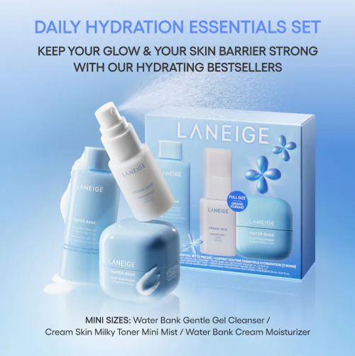 LANEIGE- DAILY HYDRATION MINIS ESSENTIAL SET