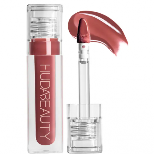HUDA BEAUTY- FAUX FILLER SHINY NON-STICKY LIP GLOSS