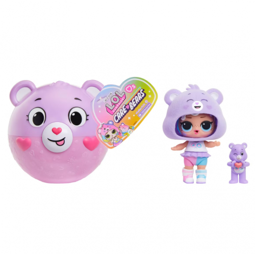 L.O.L. SURPRISE!- LOVES CARE BEARS TOTS DOLL: ARTICULATED FASHION FIGURE WITH ACCESSORIES
